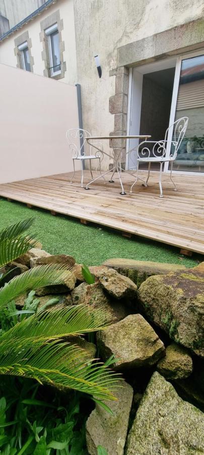 Appartement Le P'tit Bohème, Terrasse privative. à Lanester Extérieur photo
